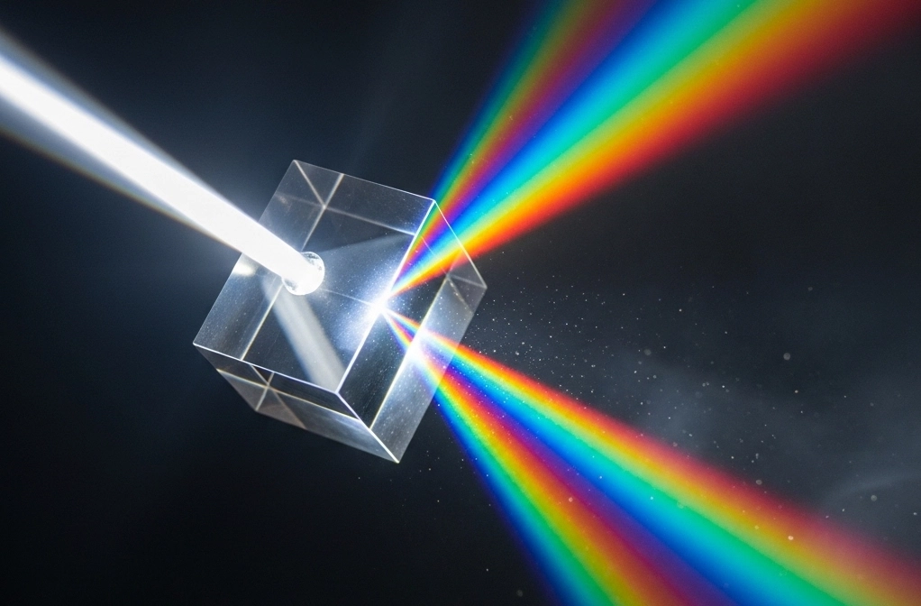 Innovation prism light refraction